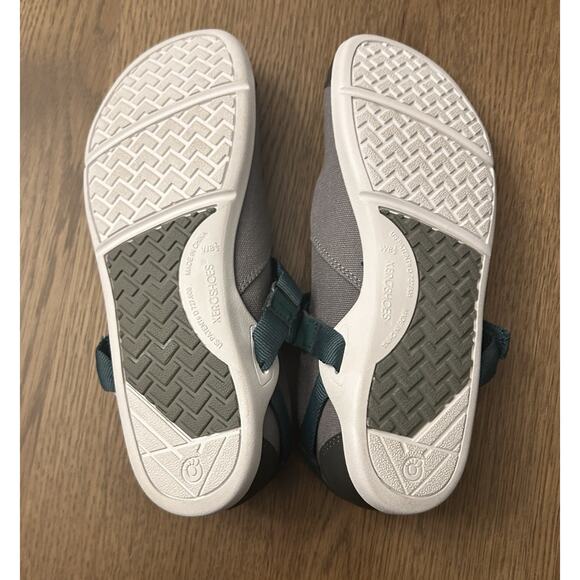 Xero Shoes Women’s 8.5 Cassie Mary Jane Barefoot Minimalist Moon Mist Canvas - Picture 9 of 13